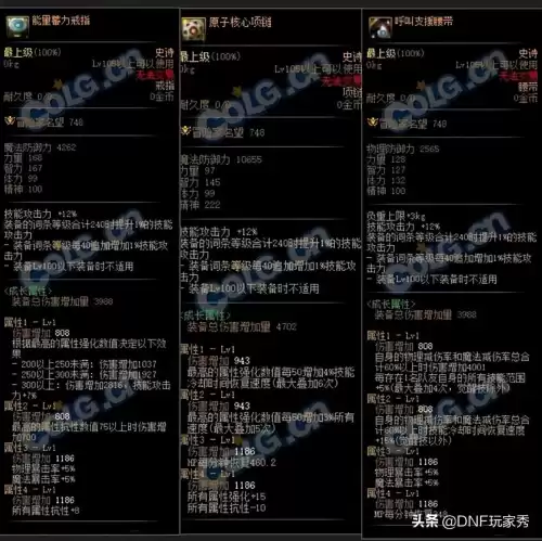 地下城与勇士机械战神戒指　地下城神圣的橙玉戒指属性-第4张