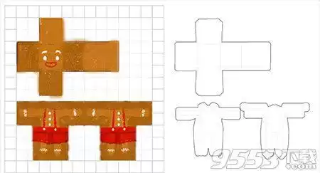 迷你世界怎么做皮肤图纸　迷你星工场可爱图纸-第10张