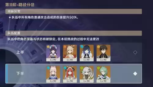 原神深渊第七层带什么属性　原神深渊副本通关攻略-第4张