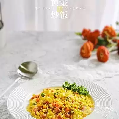 黄金蛋炒饭怎么做步骤　黄金炒饭的做法-第13张